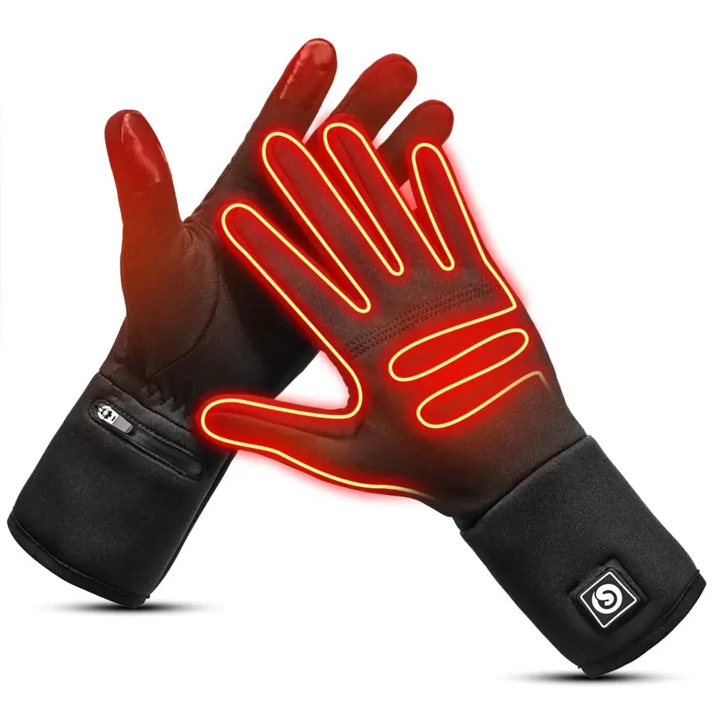 Thin Heated Gloves Liner | Battery electric, Touch screen NOVAIG